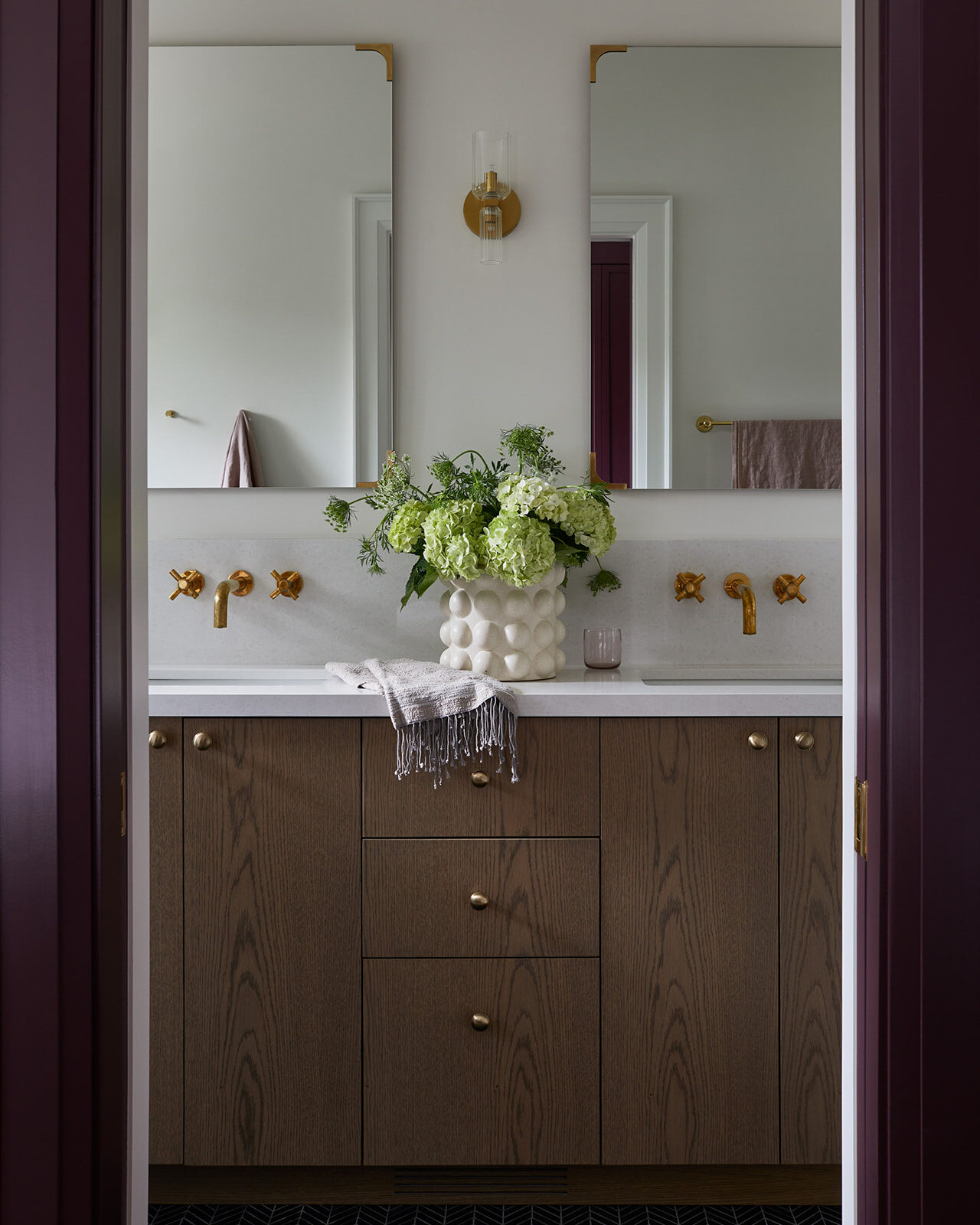 Custom bathroom vanity