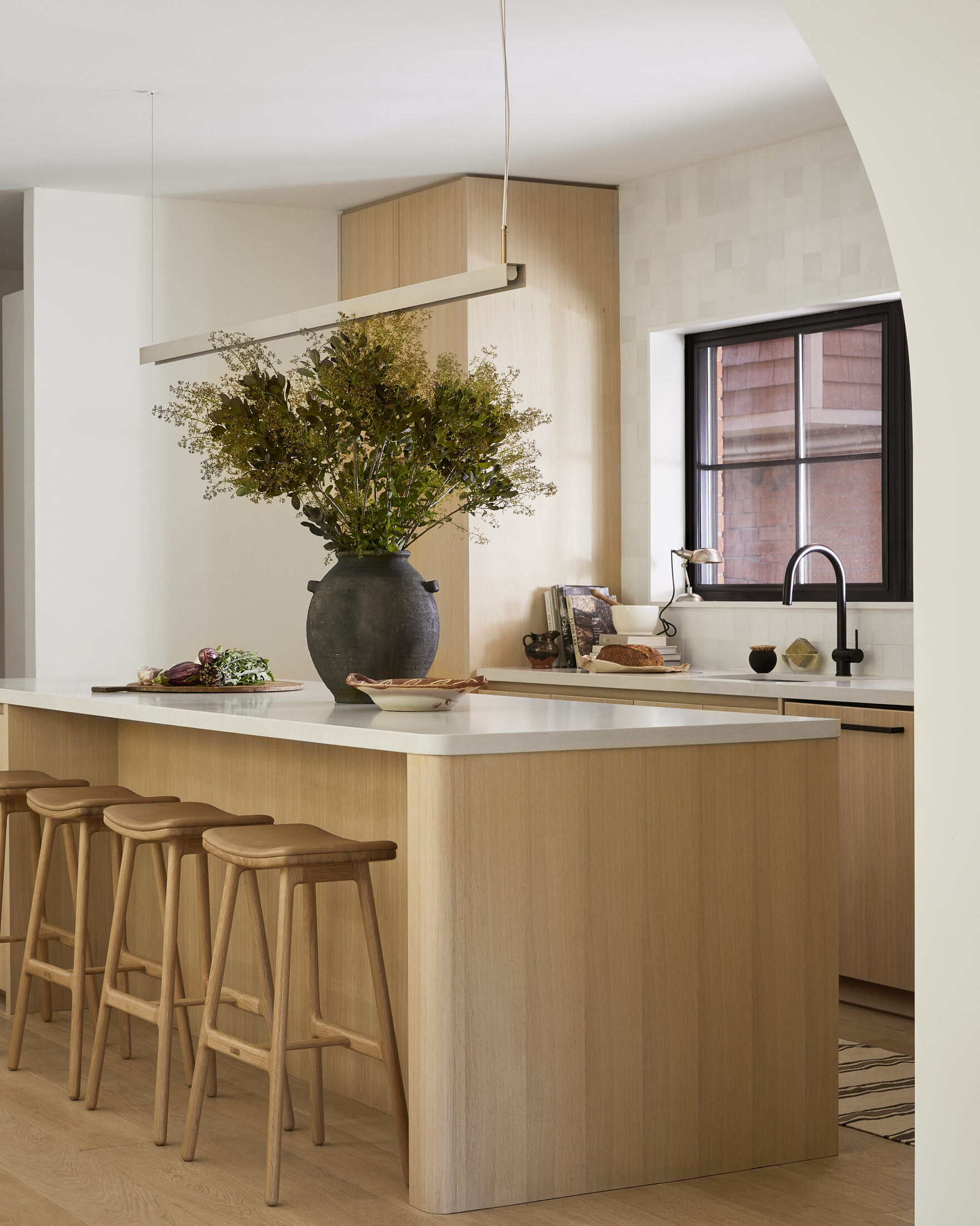 Light oak kitchen renovation